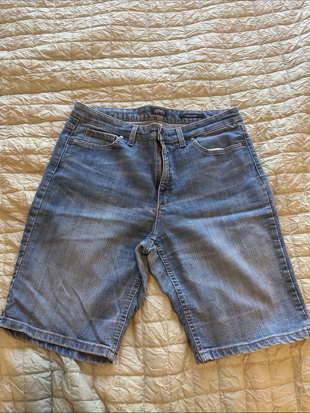 Jones New York Blue Denim Jean Shorts